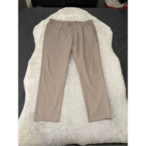 Jack‎ Archer Jetsetter Tech Slim Fit Pant Men 38x32 Oak Khaki Chino Casual Golf